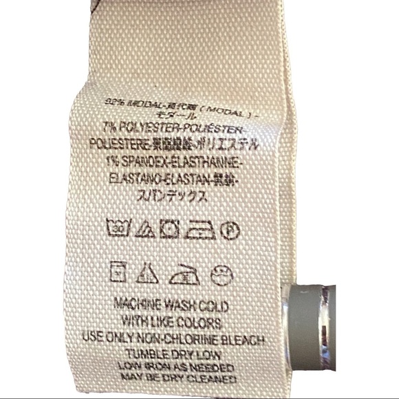 Free People Size Extra Small Purple Waffle Long Sleeve Long Cuff Tunic Top - Picture 6 of 8